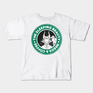 Needs a coffee Kids T-Shirt